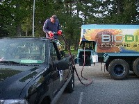 Filling a Biodiesel Truck