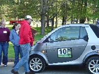 Saint Marks Students admire the BioSmart